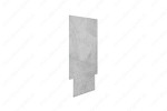 Seitenwandelement für Deckendruckschrauben ausklinken, vorne und hinten