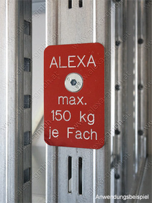 Traglastschild AX 100 kg, komplett
